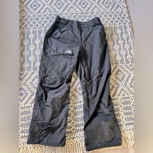Men’s North Face insulated snow pants - size large